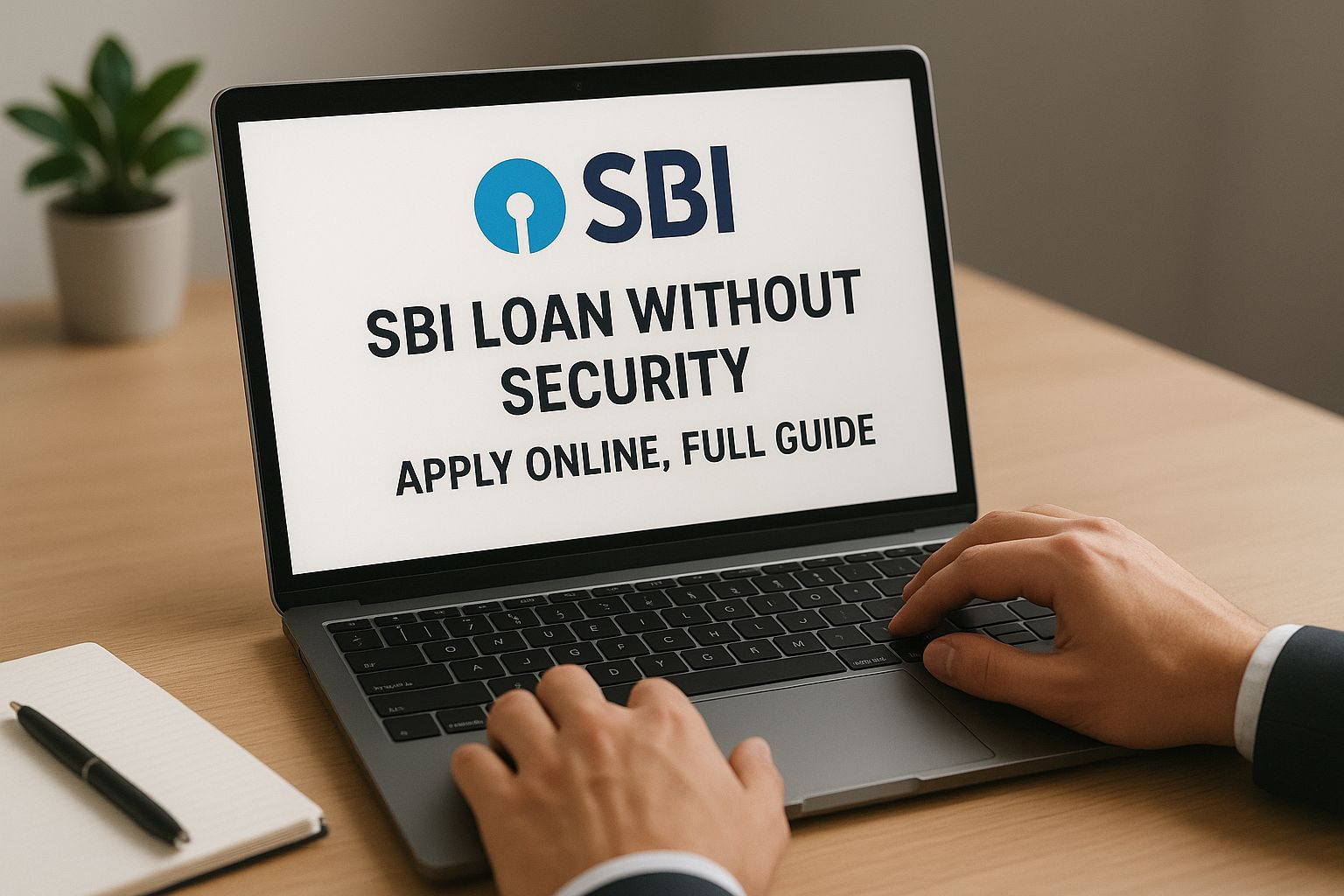 SBI Loan Without Security Apply Online,
