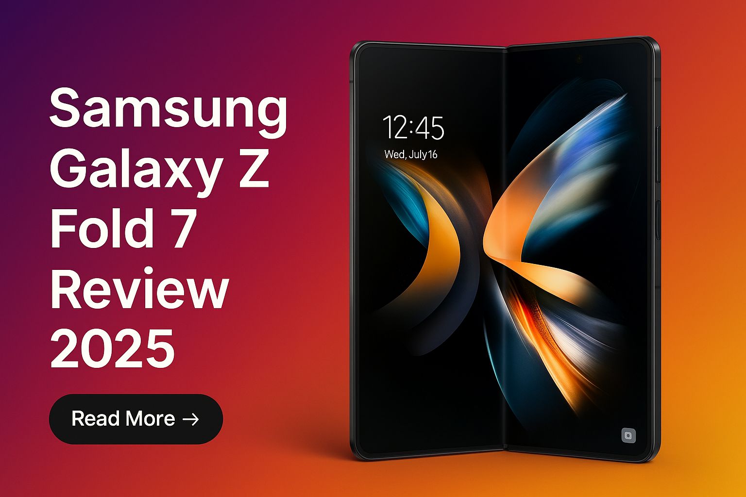 Samsung Galaxy Z Fold 7 Review 2025 – Foldable Phone Display and Design